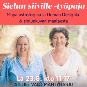 Sielun siiville työpaja Ateljee Valo Mäntyharju