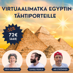 VIRTUAALIMATKA EGYPTIN TÄHTIPORTEILLE