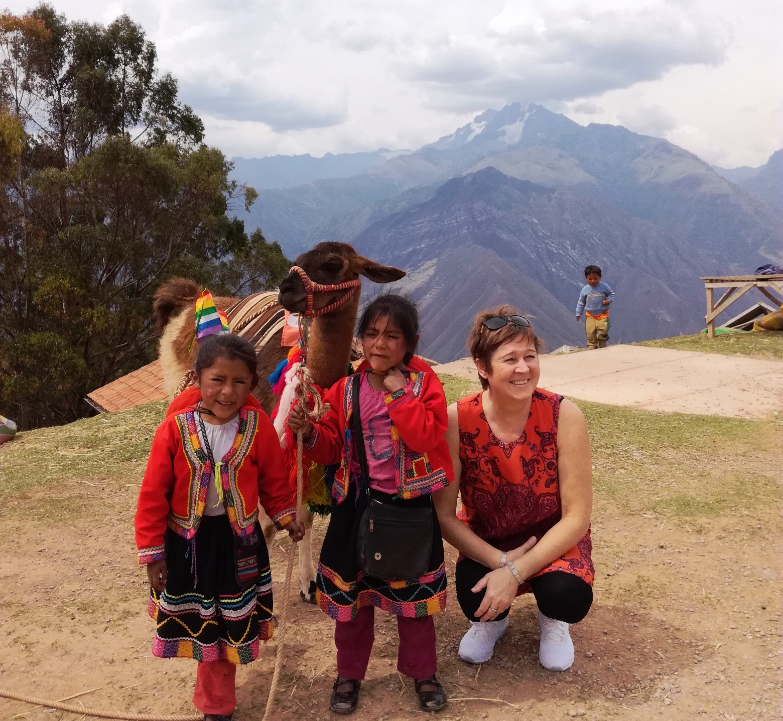 Ollantaytambon Inka-tytöt